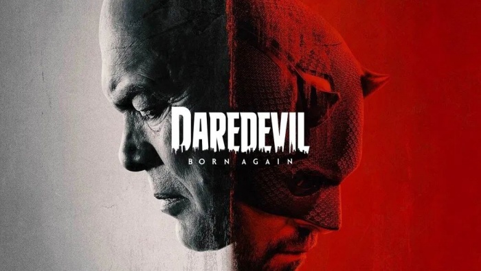 《夜魔俠：重生》官方海報。（翻攝自FB@Daredevil  Born Again）
